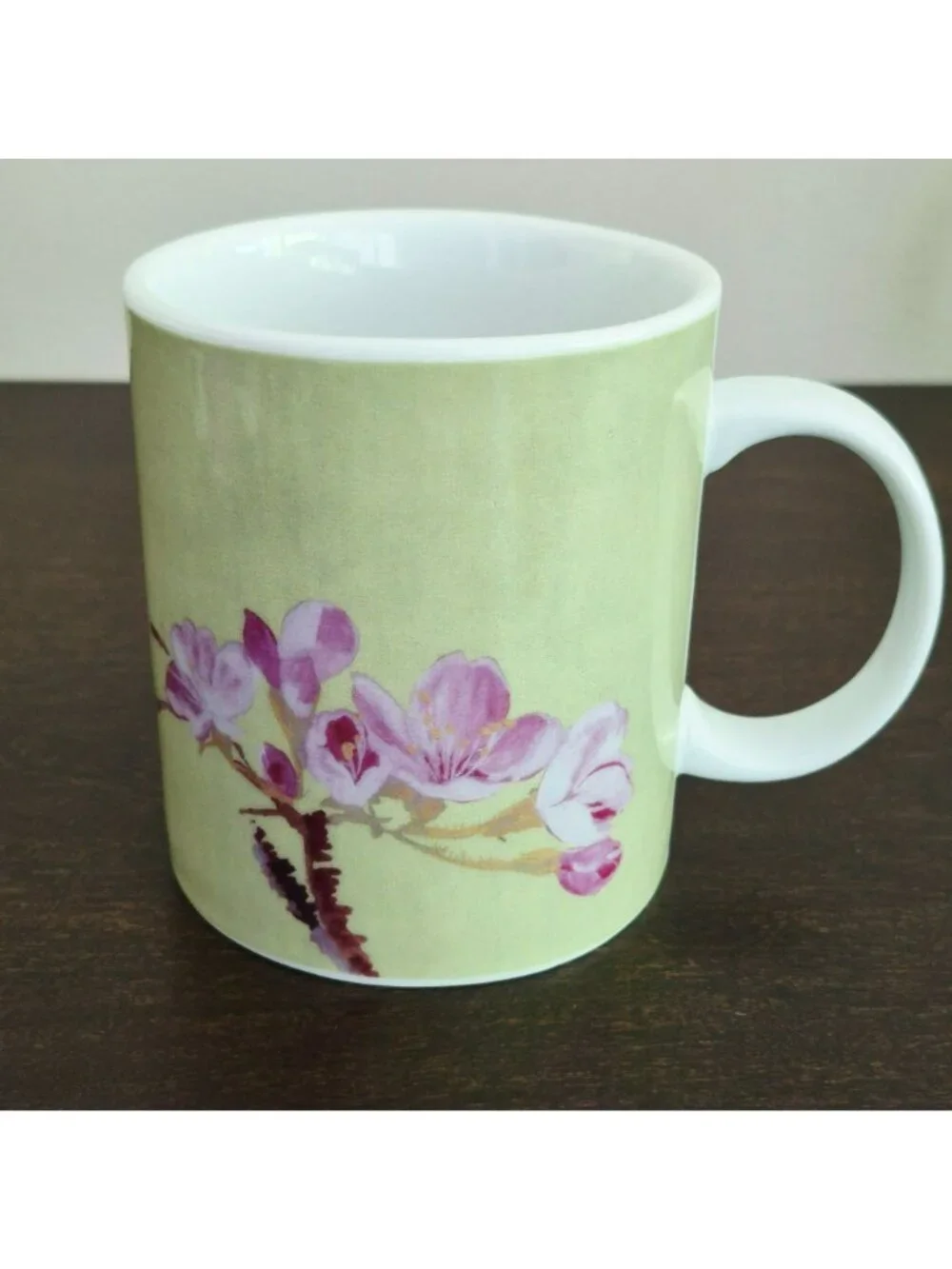 Marshall Fields Botanical Mug Set, Cherry Blossom, Magnolia & Hellebore Flowers